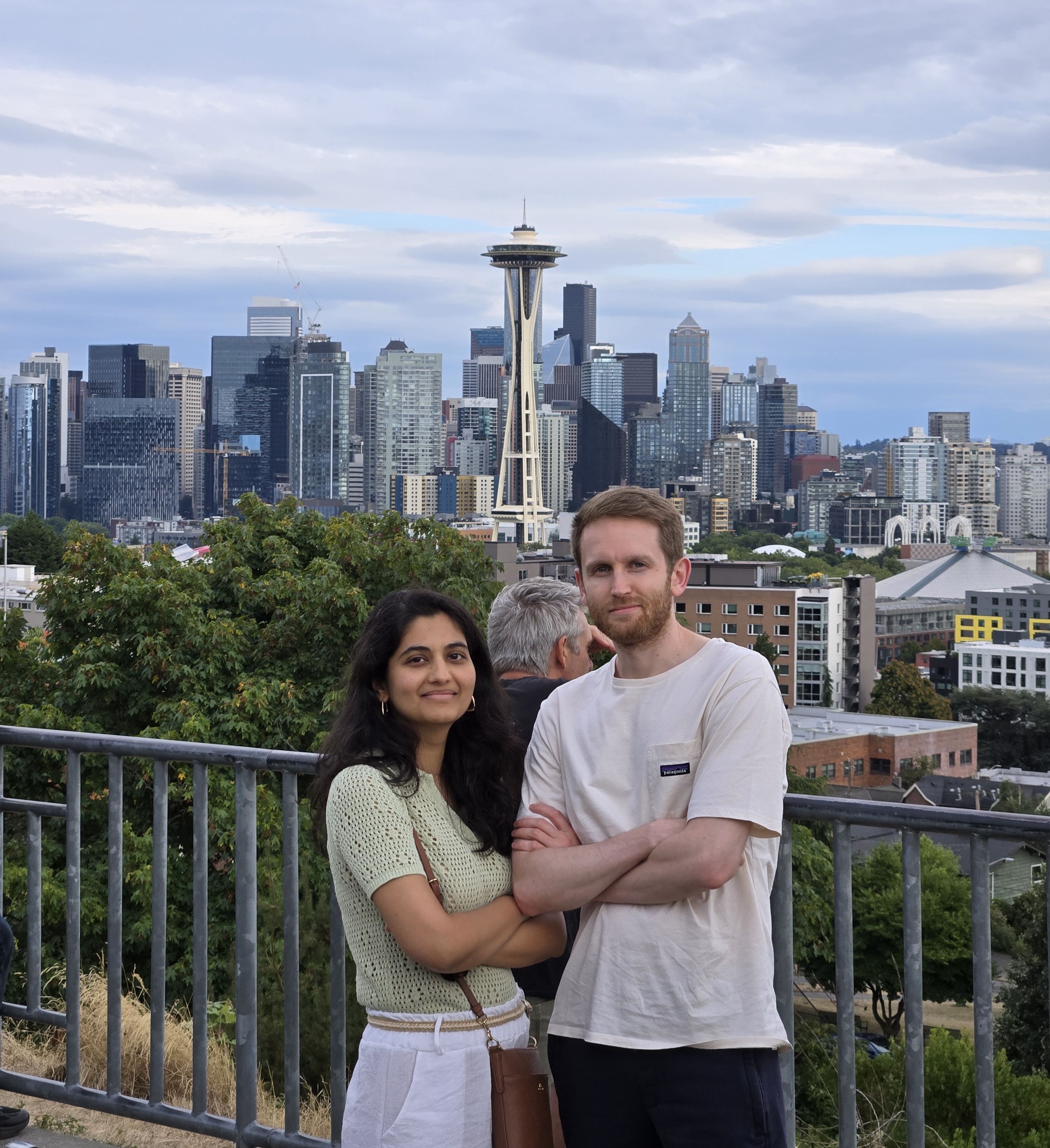 Sameeksha and Geoffrey